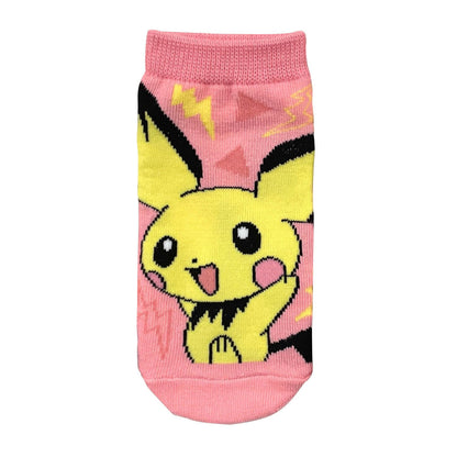 Small Planet Pokemon Character Socks Pichu Kids Size