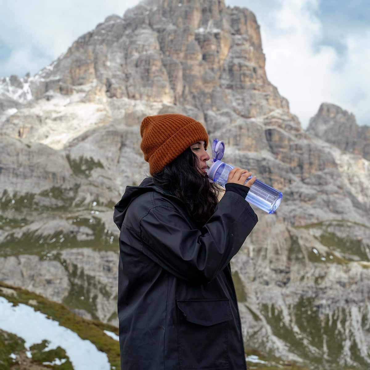 Super Sparrow 1L Water Bottle with Straw BPA-Free Tritan