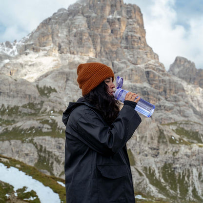 Super Sparrow Water Bottle 750ml BPA-Free with Straw