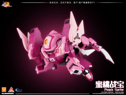 Yi Li Chuang Wan Fruty ROBO Peach Surfer Model Kit Assembly