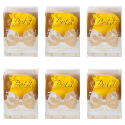 Q-FLA Bath Bomb Set with Soap Flower - 6 Pieces in Yellow