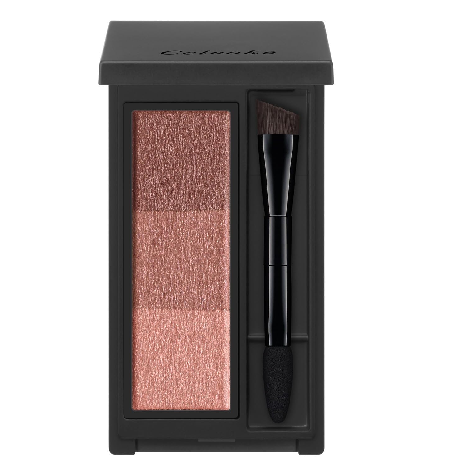 Celvoke Eyebrow Powder with Brush in Rosy Brown for Natural Brows