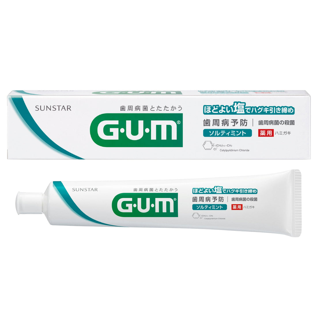 GUM Dental Paste Salty Mint 150g for Fresh Breath and Oral Care