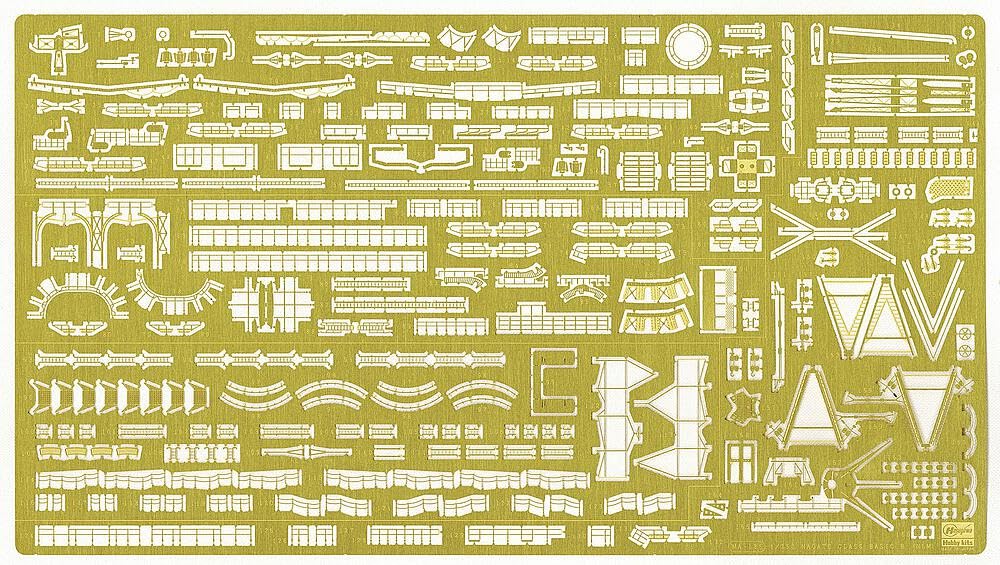 FALLER Detail-Up Etching Parts Basic B for 1/350 Scale Models