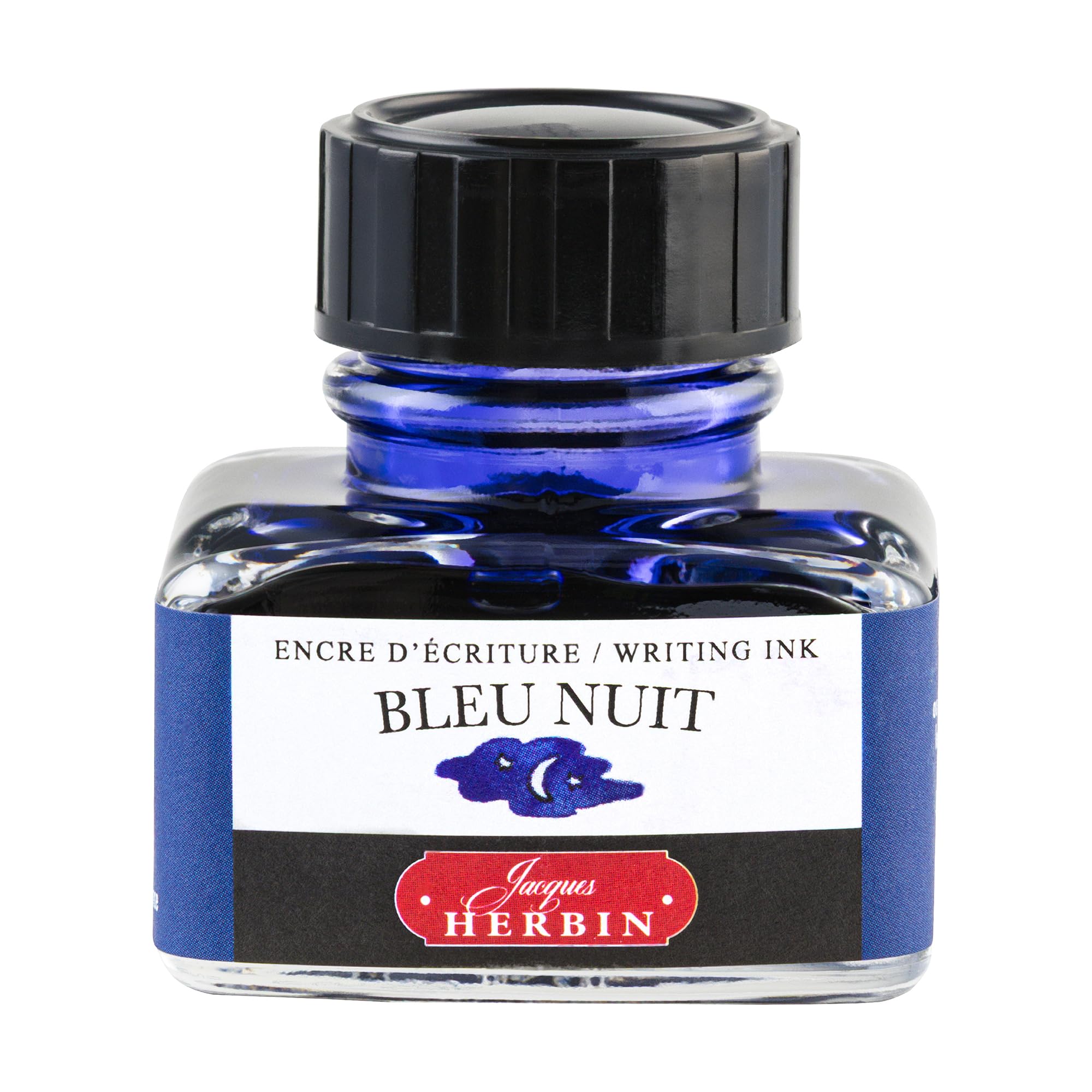 Jacques Herbin Traditional Ink 30ml Night Blue for Fountain Pens