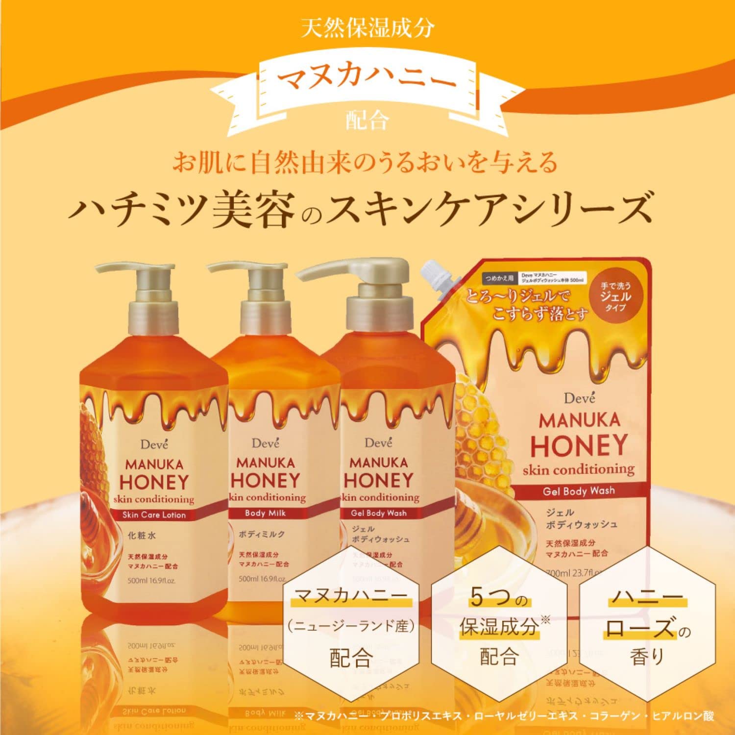 DIB Manuka Honey Lotion 500ml - Hydrating Japanese Skincare