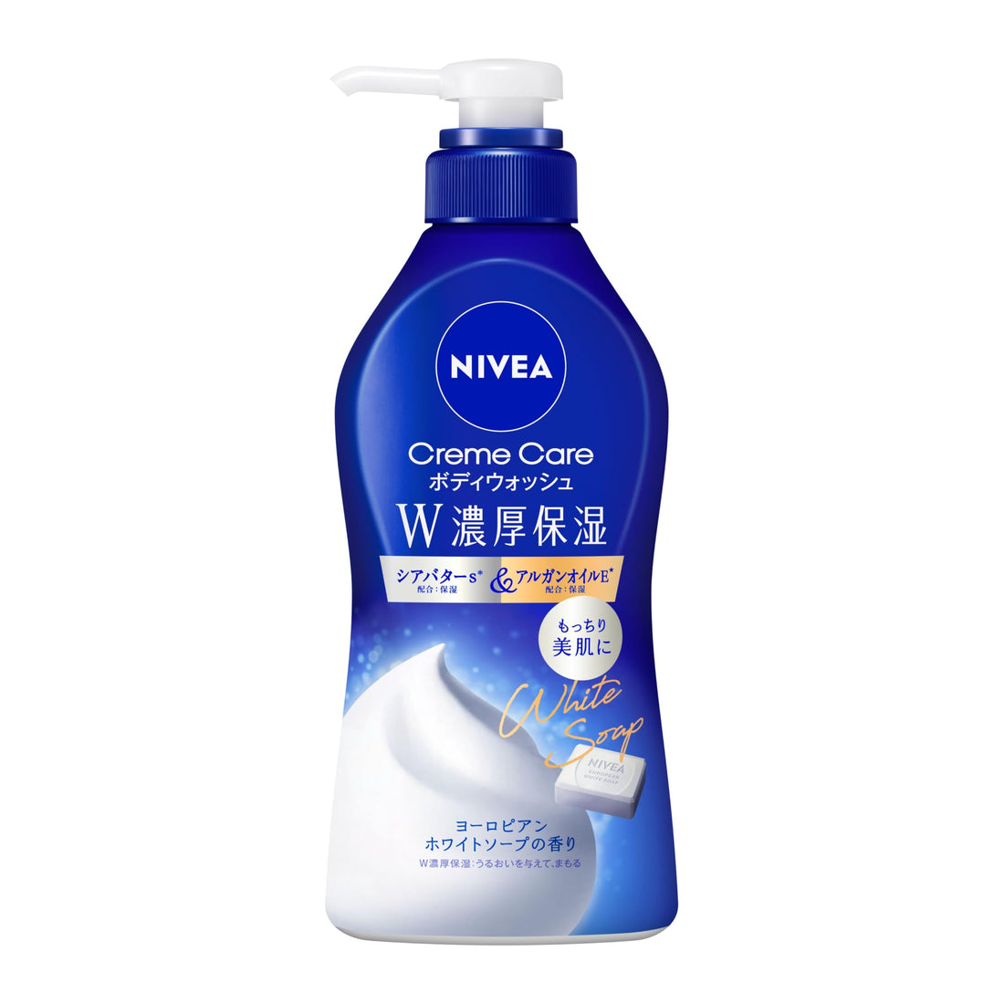 NIVEA Cream Care Body Wash with European White Soap Scent 460ml