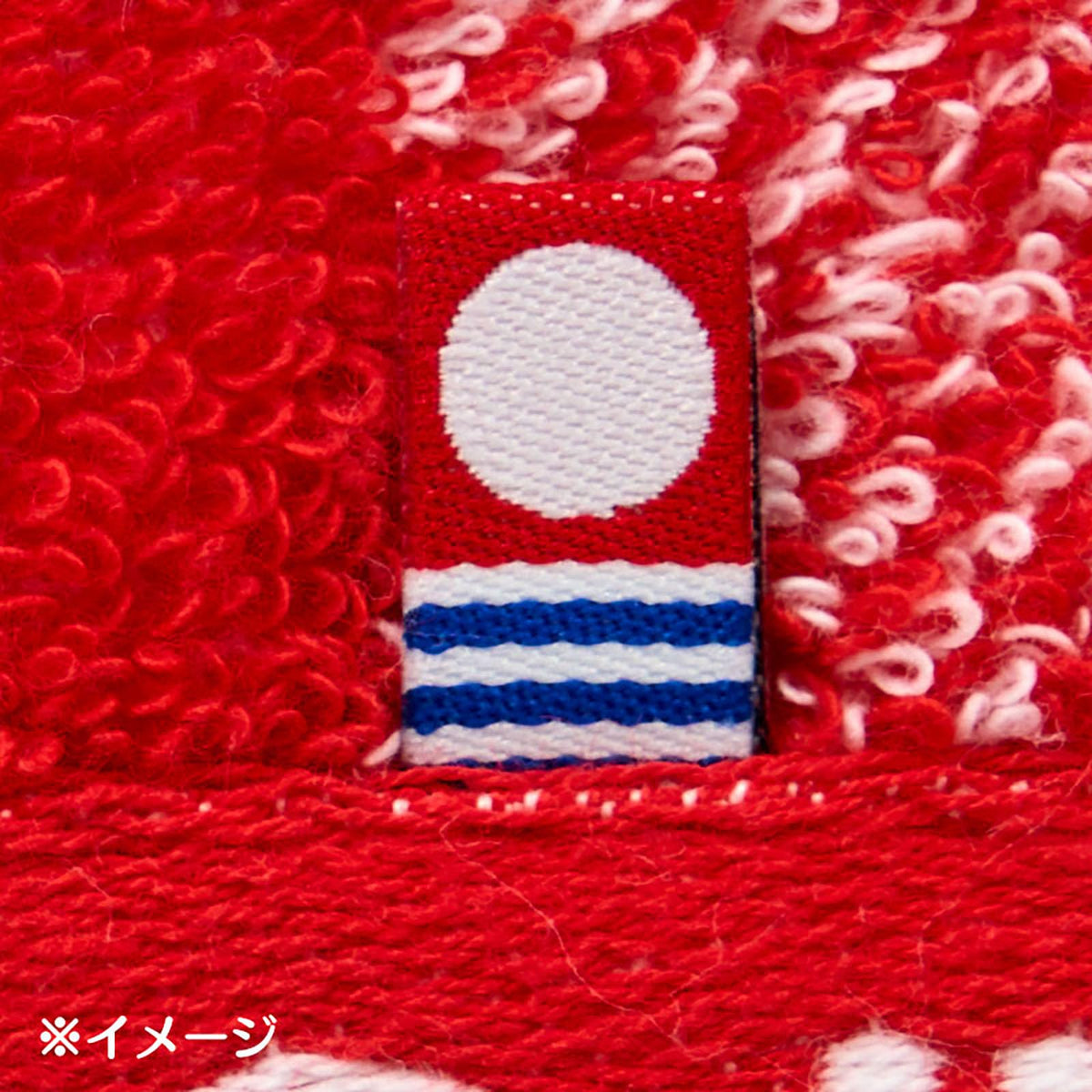 SANRIO Imabari Face Towel featuring Kuromi 100% Cotton Made in Japan