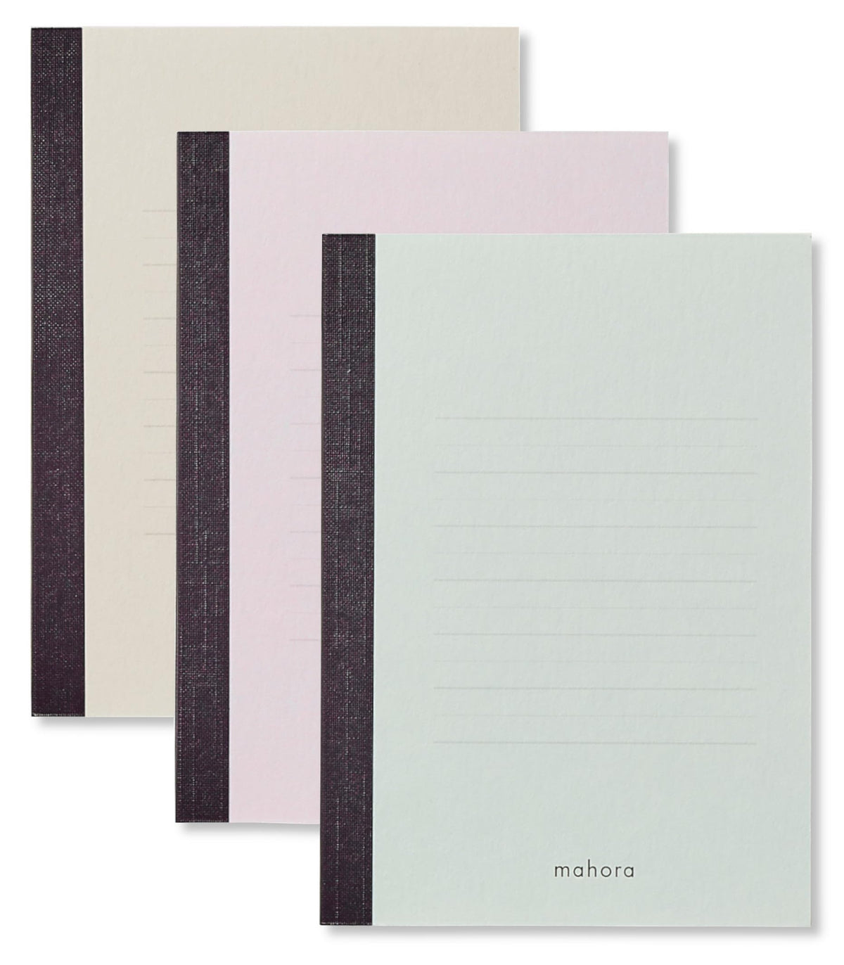 OGUNO Japanese B7 Notebook Set with Eye-Friendly Design 40 Sheets