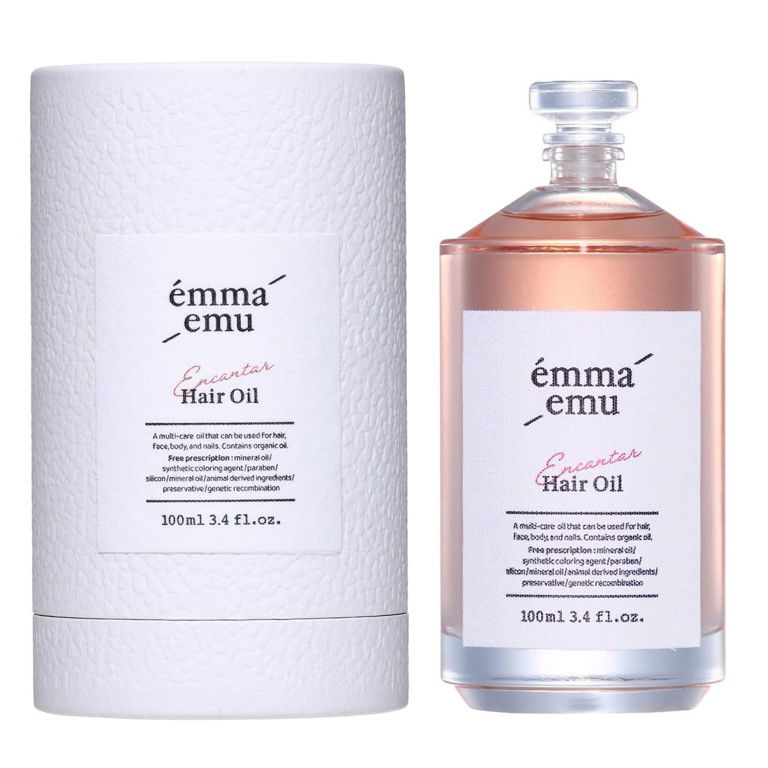 KOR JAPAN Emu Encantar Hair Oil 100ml for Nourished Hair