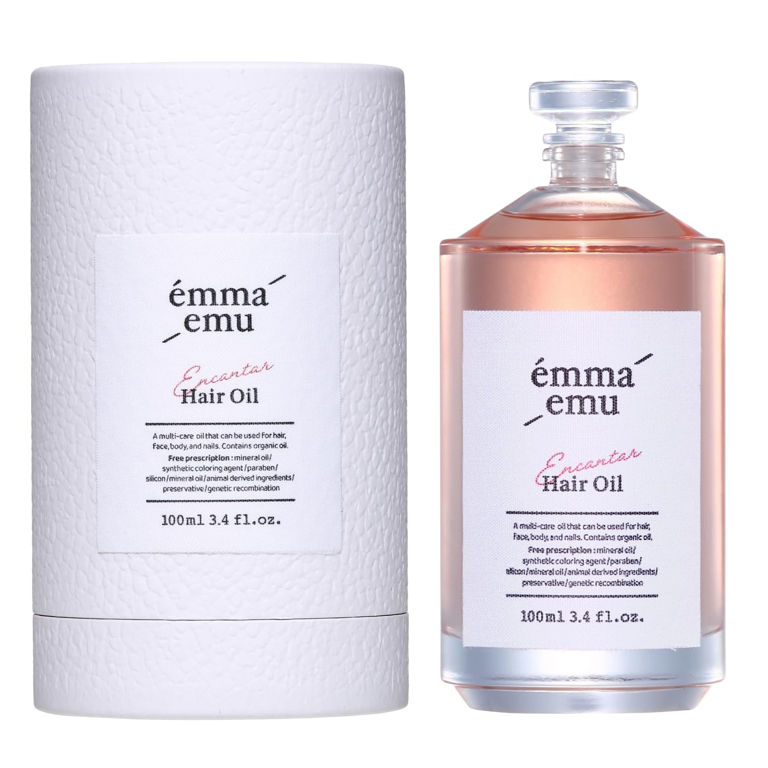 KOR JAPAN Emu Encantar Hair Oil 100ml for Nourished Hair