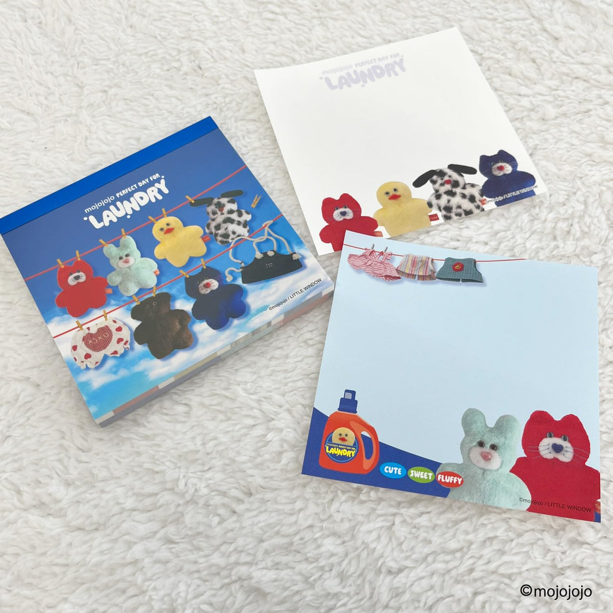 mojojojo Square Memo Laundry for Ages 6 and Up
