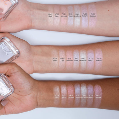 2aN Pure Glash Highlighter Frosty Radiant Makeup Enhancer