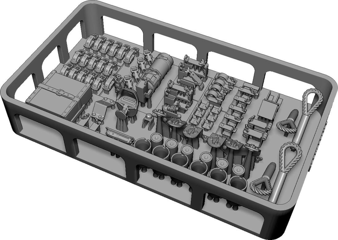 BSK Model 1/35 German StuG III G Detail Set for Model Kits