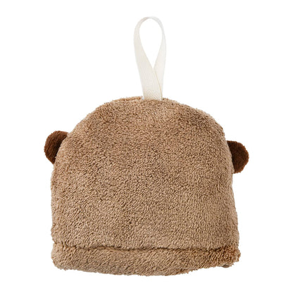 LIV HEART Pocket Towel Animal Otter Soft and Quick-Drying 30cm