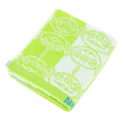 Marushin Toy Story Alien Face Jacquard Long Towel