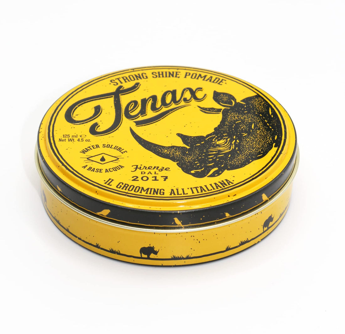 Tenax Strong Pomade 125ml with Elegant Lavender Scent for Men