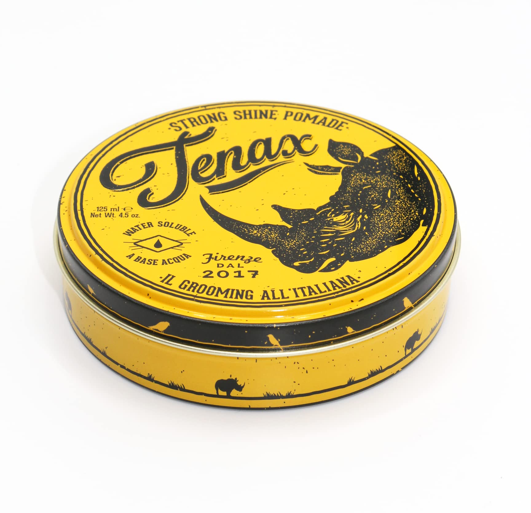Tenax Strong Pomade 125ml with Elegant Lavender Scent for Men