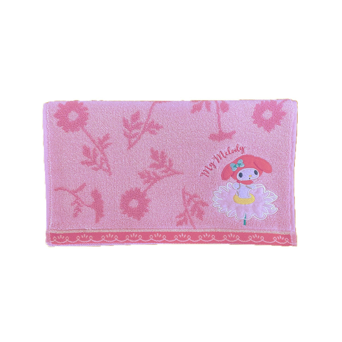 Marushin Face Towel My Melody Bloom Melody 100% Cotton Antimicrobial