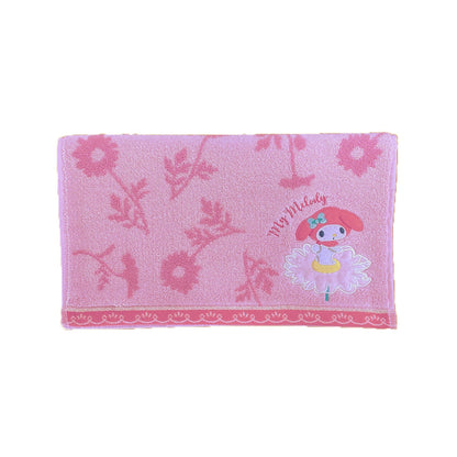 Marushin Face Towel My Melody Bloom Melody 100% Cotton Antimicrobial
