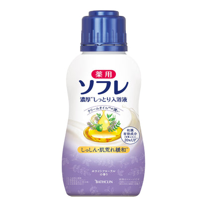 Sofure Bath Clin Medicinal Rich Moisturizing Bath Liquid 480ml