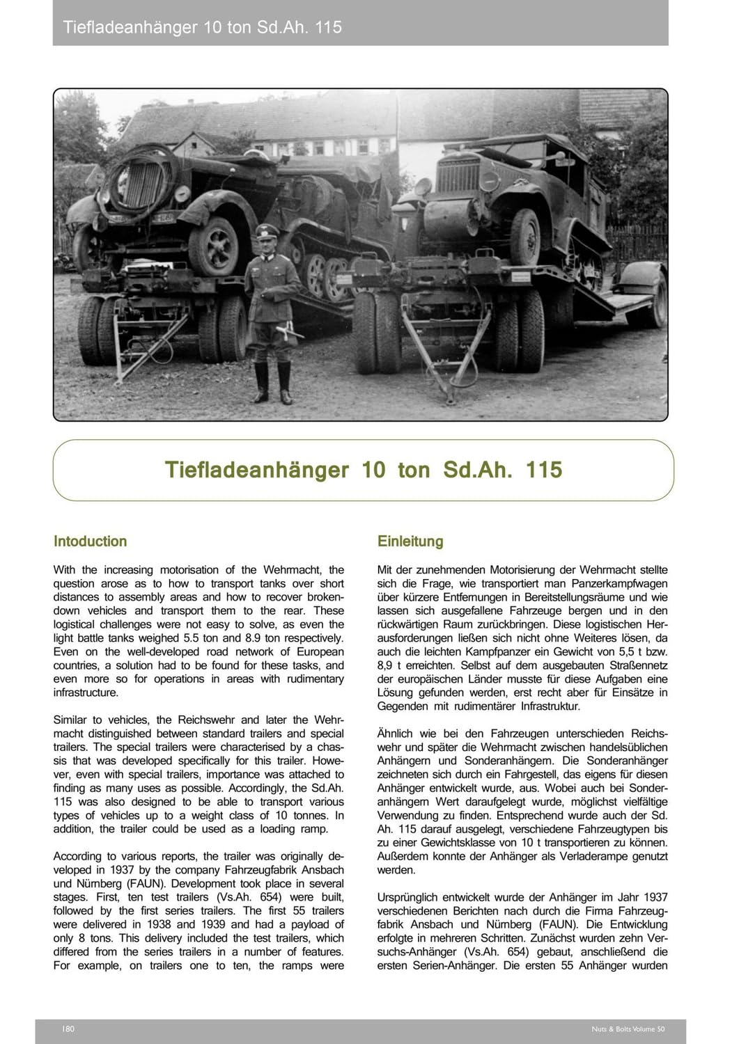 Nuts and Bolts Sd.Kfz.7 8 Ton Half Track Model Kit with 10cm Heavy Cannon