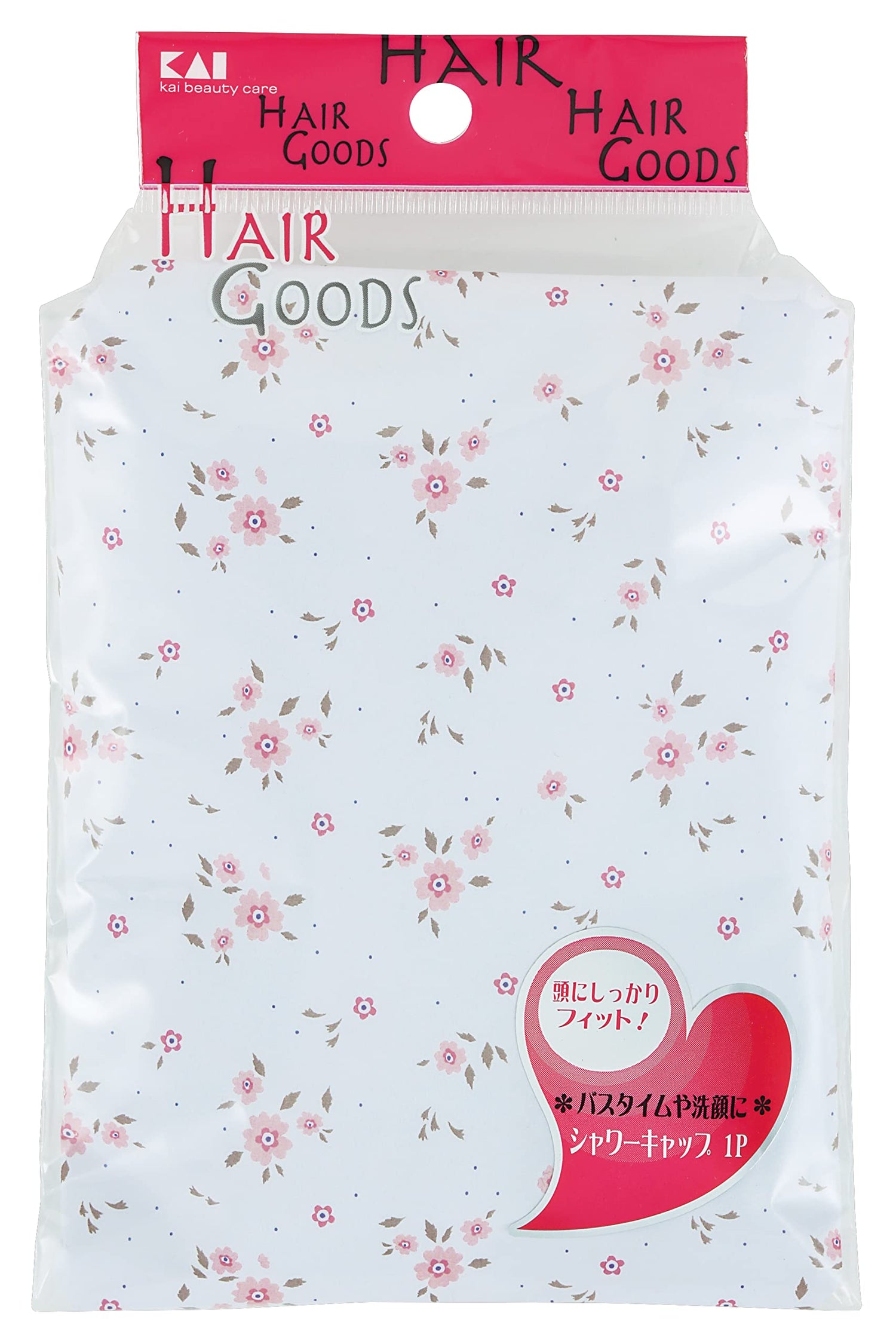 KAI Shower Cap for Hair Protection and Comfort