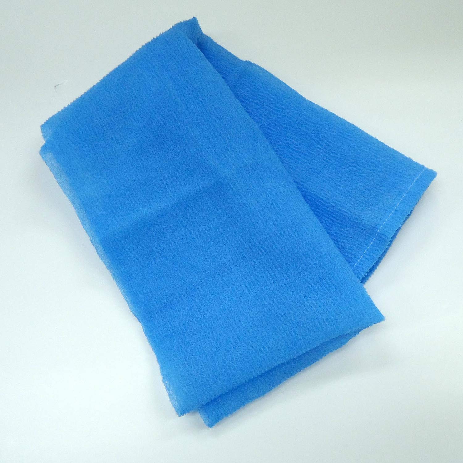 Ohe Body Towel Blue 28x100cm Soft Nylon Bath Towel