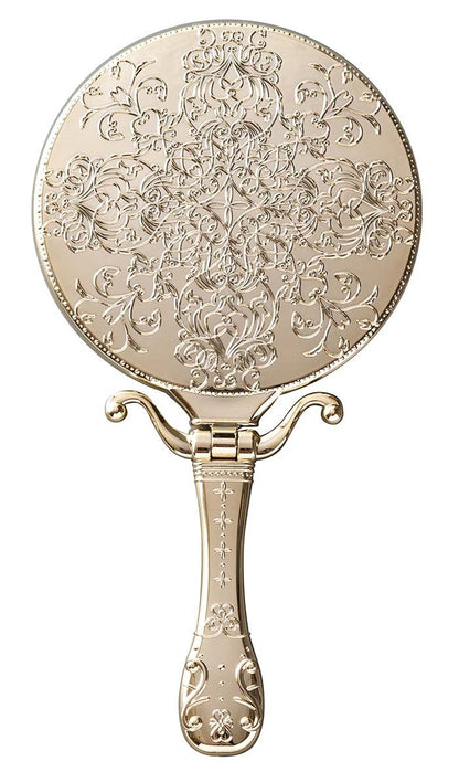 Yamamura Twinkle Hand Mirror Gold Y-1505 for Elegant Touch