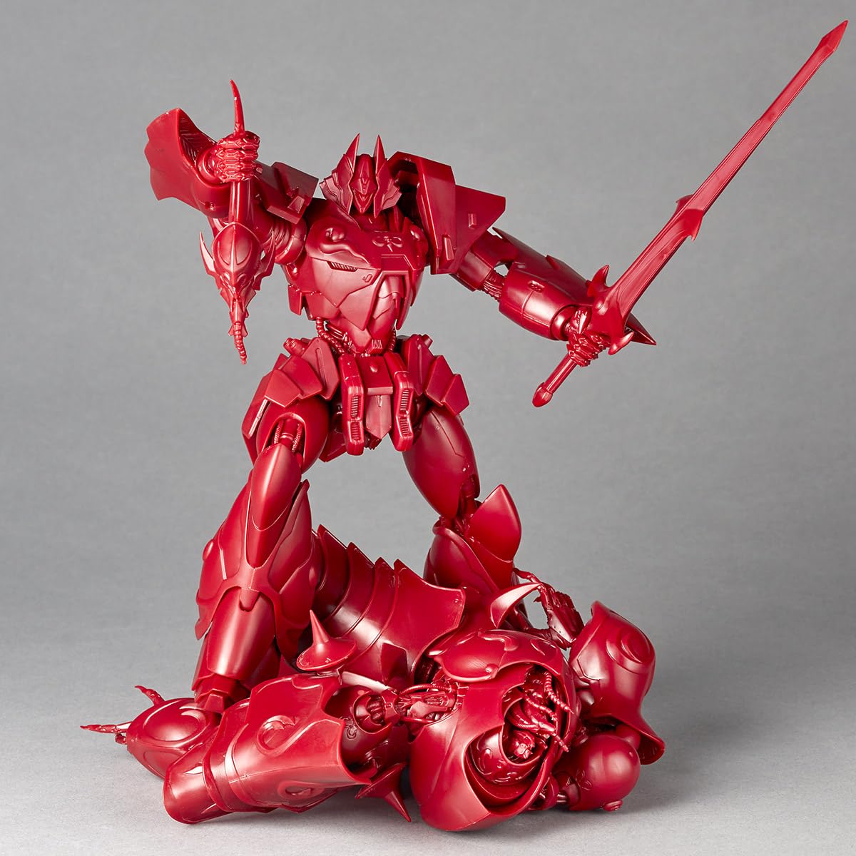 KAIYODO ARTPLA SCULPTURE WORKS Iron Giant vs Evil God Soldier Model Kit 195mm