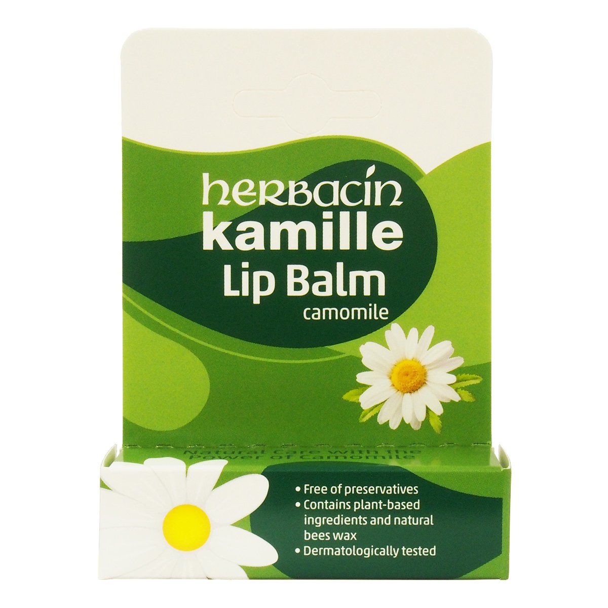 Herbacin Lip Balm 4.8g with Natural Ingredients for Moisture