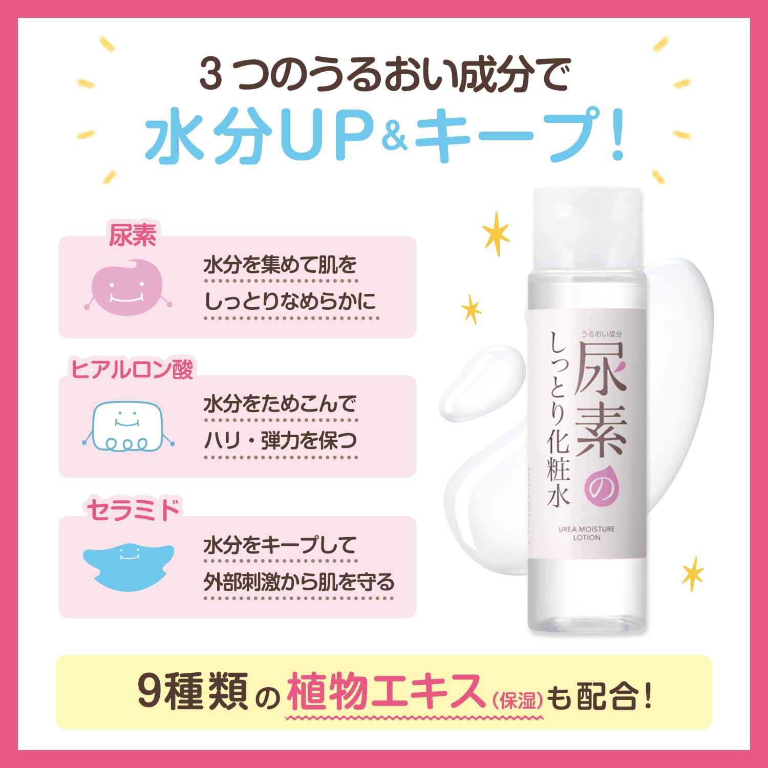 Sukoyakasuhada Urea Moisturizing Lotion for Dry Skin 200ml
