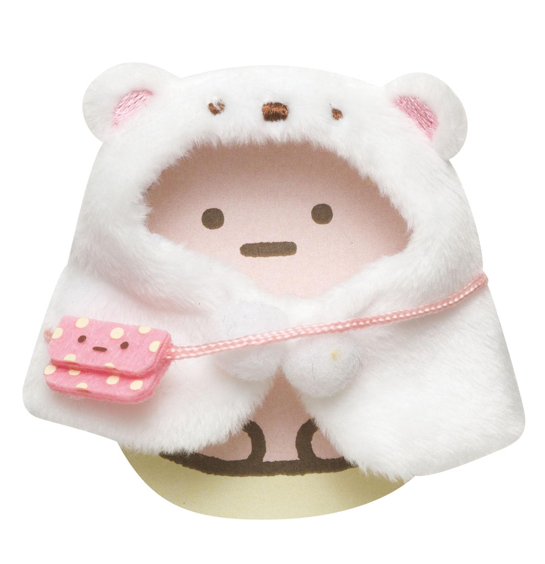 San-X Poncho for Sumikko Gurashi Shirokuma Approximately 100x90mm