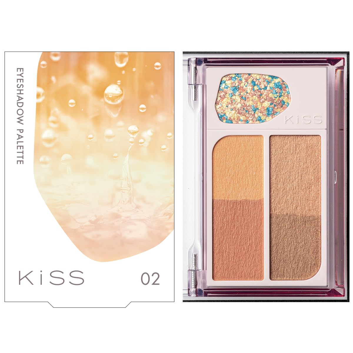 KiSS Cocktail Days 02 Mandarin Shaker 6.4g Eyeshadow Palette