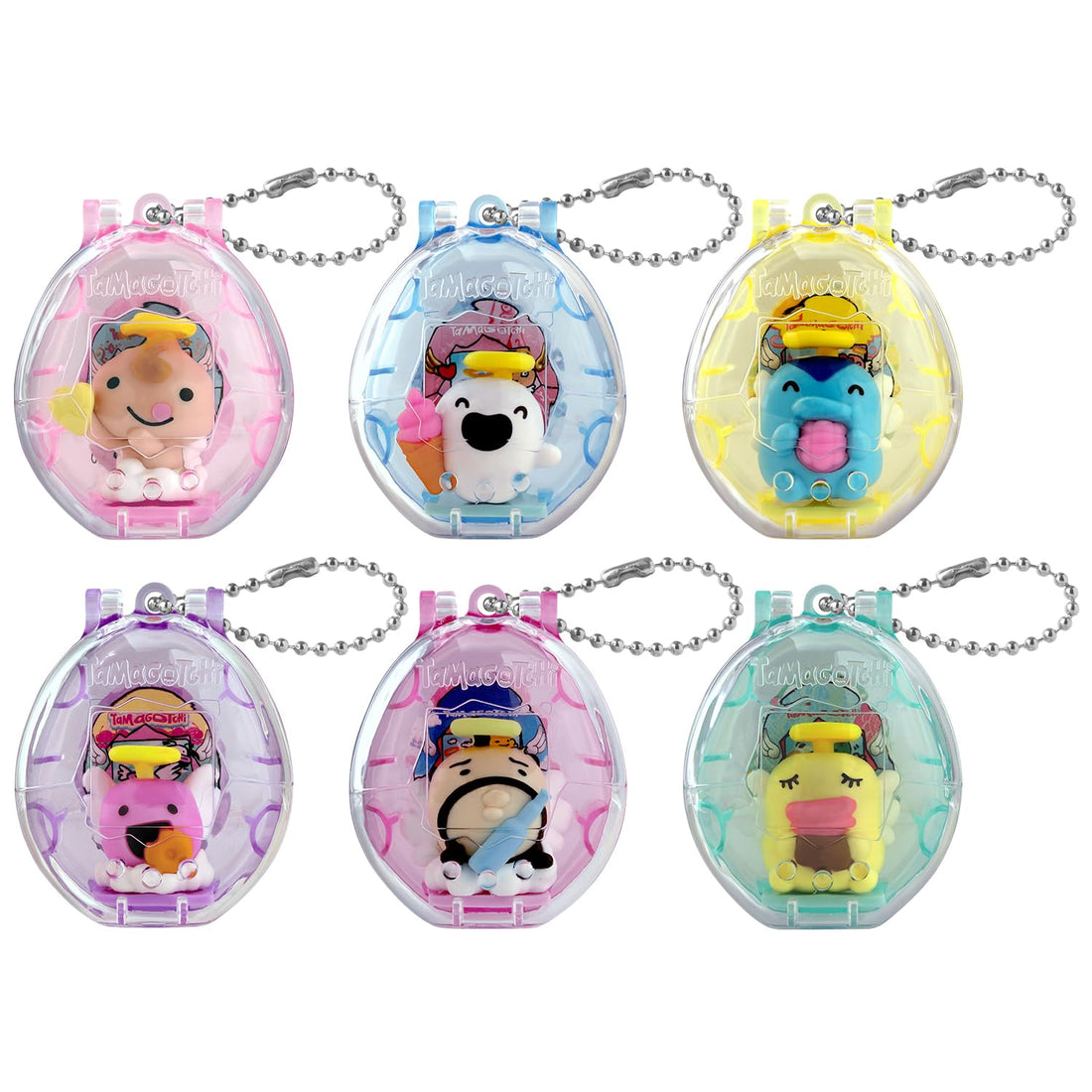 BANDAI Tamagotchi Collectibles Angel Snack Time Box of 36
