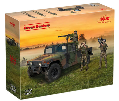ICM Drone Hunters Model Kit 1/35 Scale Military Model