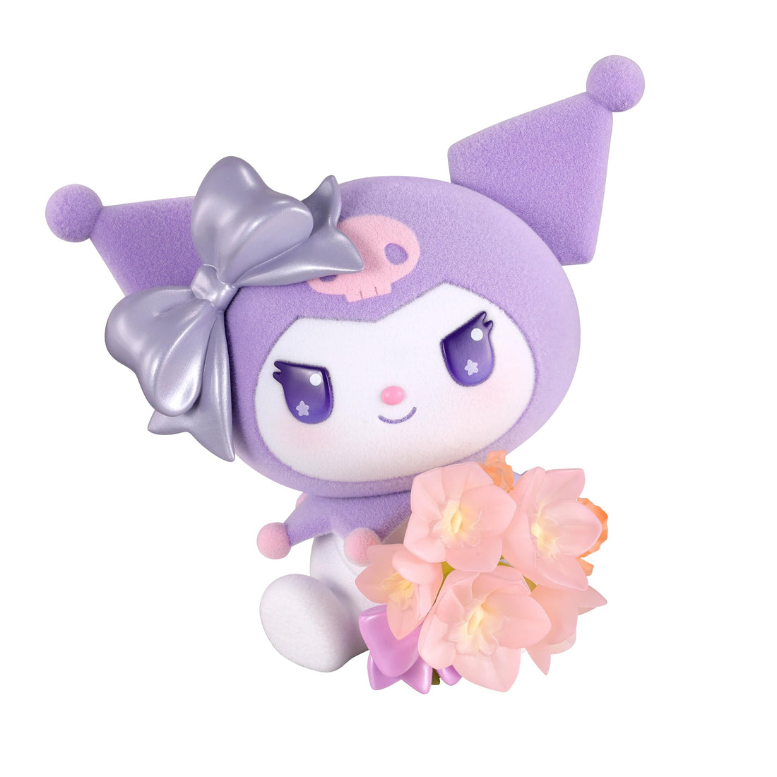 Rowtashii Noise mofamofy Sanrio Characters Kuromi Pastel Color Version, Approx. 90mm PVC, ABS & Nylon Painted Figure