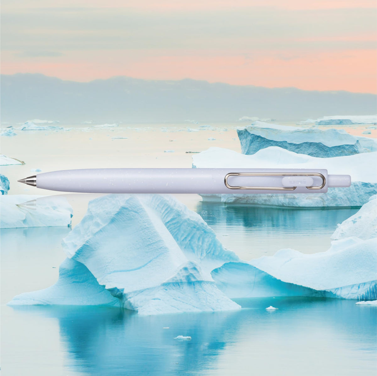Mitsubishi Pencil Uni-ball One F Gel Pen 0.38 D Ice Blue