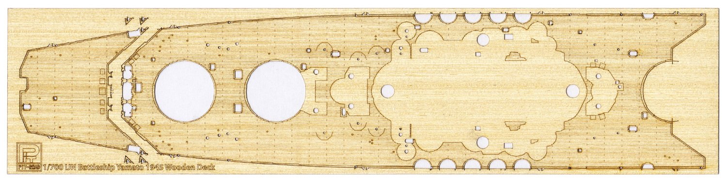 PIT-ROAD Battleship Yamato Upgrade Parts Set for 1/700 Model Kits