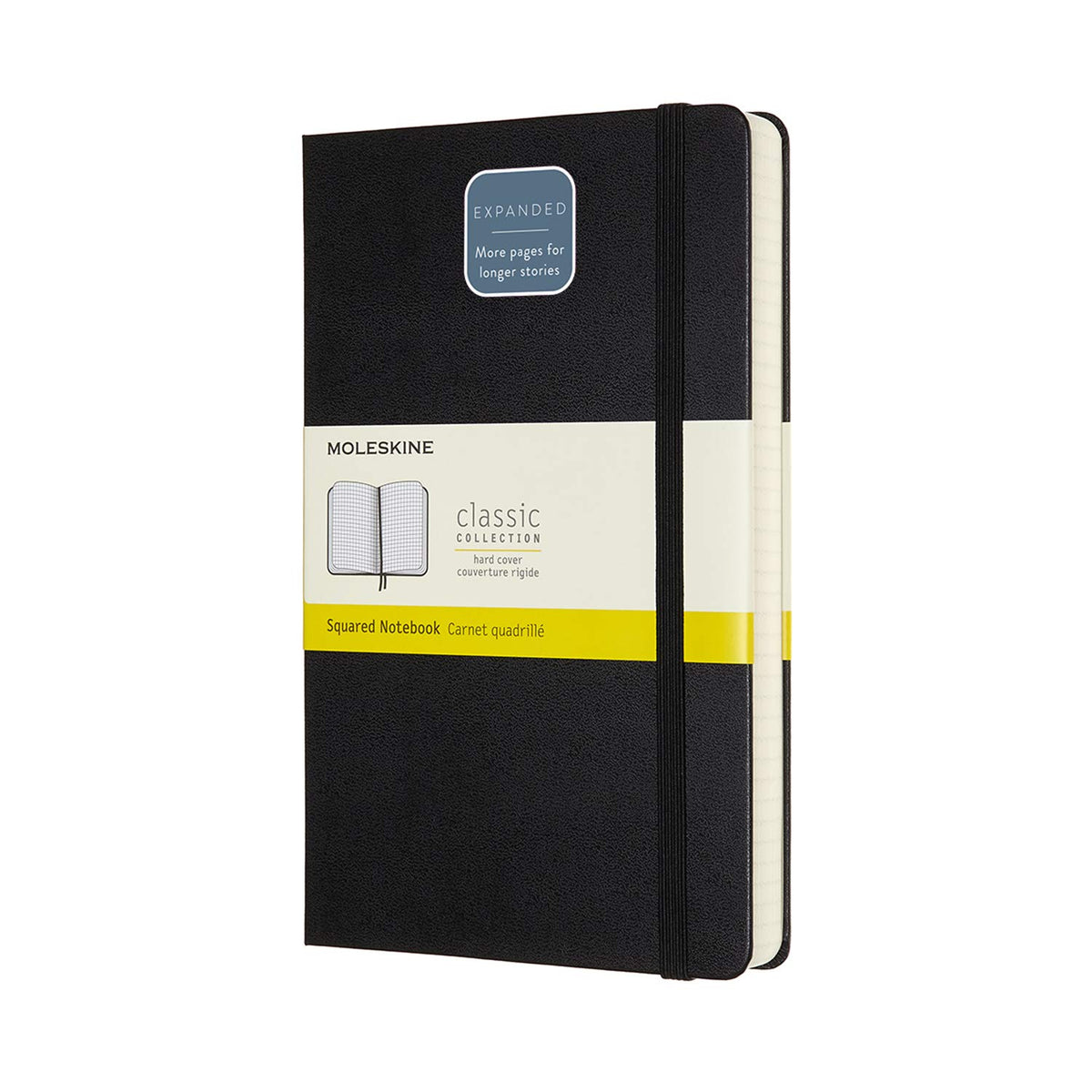 Moleskine Classic Expanded Notebook Large Size 400 Pages Black