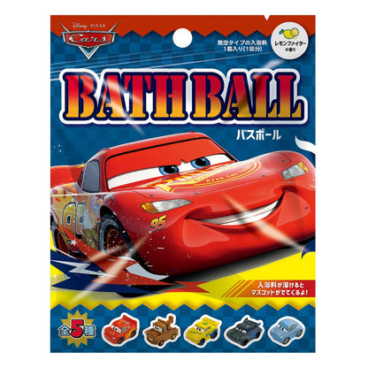 Hiezukinchan Bath Ball with Cars Mascot and Fragrance
