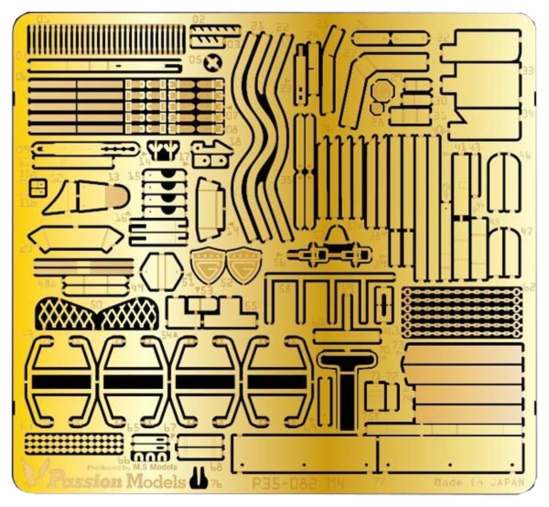 Passion Models 1/35 Sherman Update Parts Set for Tamiya and Tasca Kits