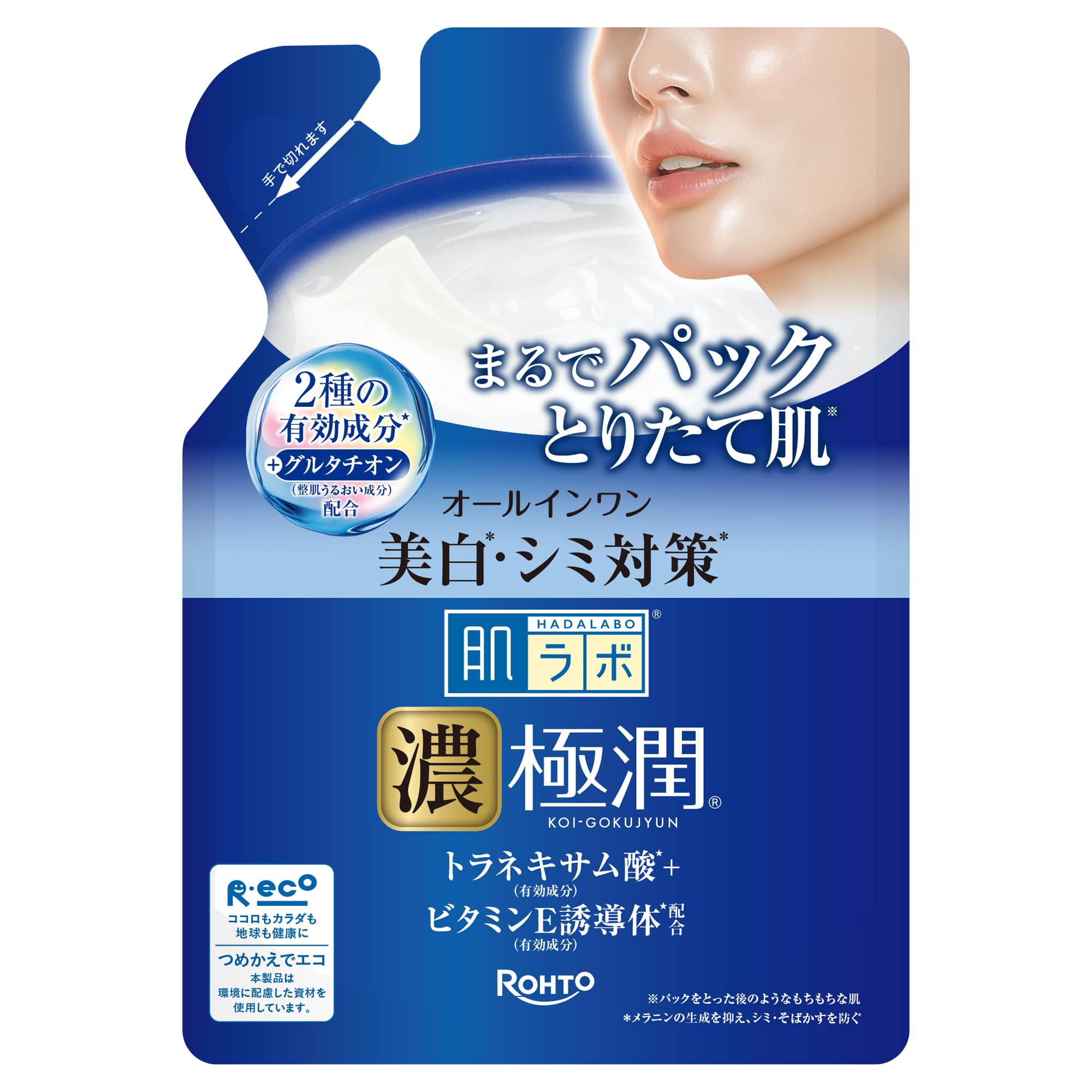 Hada Labo Perfect Gel Refill 80g for Japanese Skincare