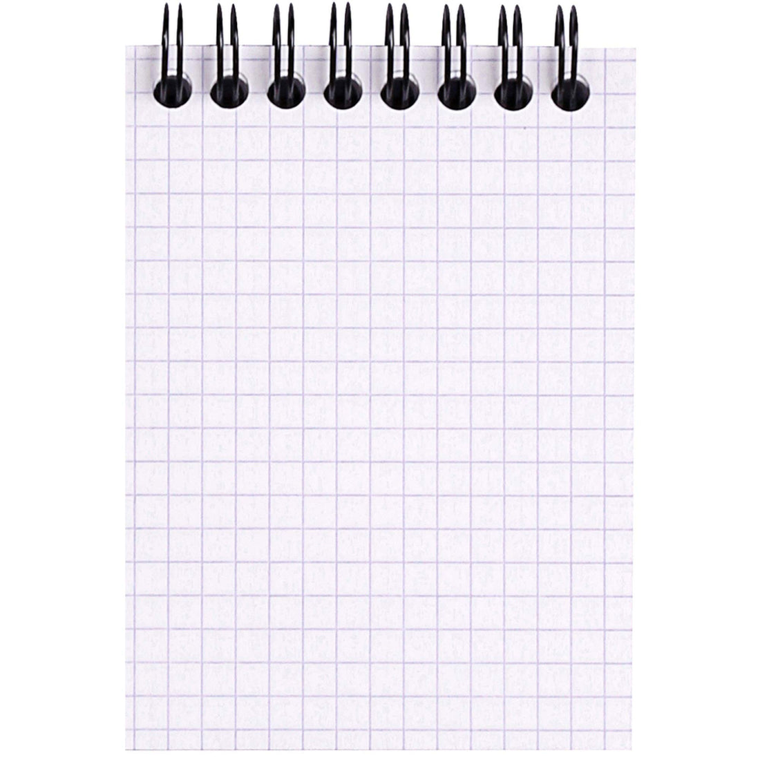 RHODIA No. 11 Classic Grid Notebook Pad, Black, A7, 160 Pages