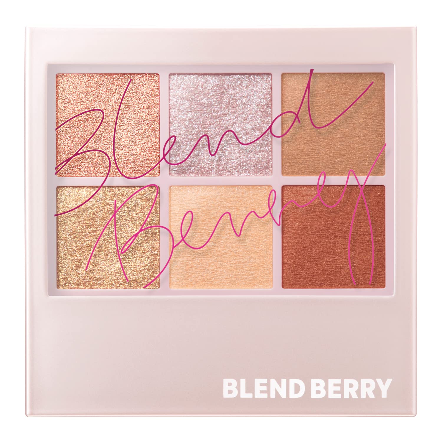 BLEND BERRY Aura Creation Almond and Gold Brown Eyeshadow
