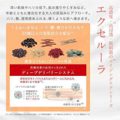 Excelura Whitening Wrinkle Repair Booster Serum 30mL for Japanese Skincare