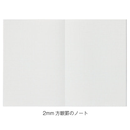 Kleid A5 2mm Graph Paper Notebook in Charcoal Color