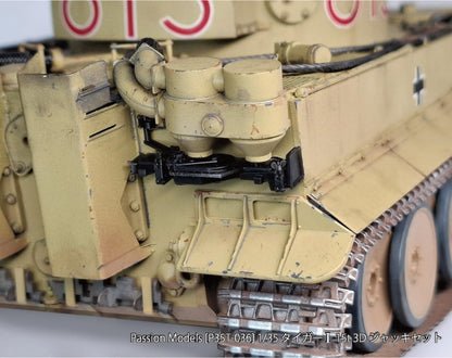 Passion Models 1/35 Tiger I 15t Jack Set 3D Printed Model Parts