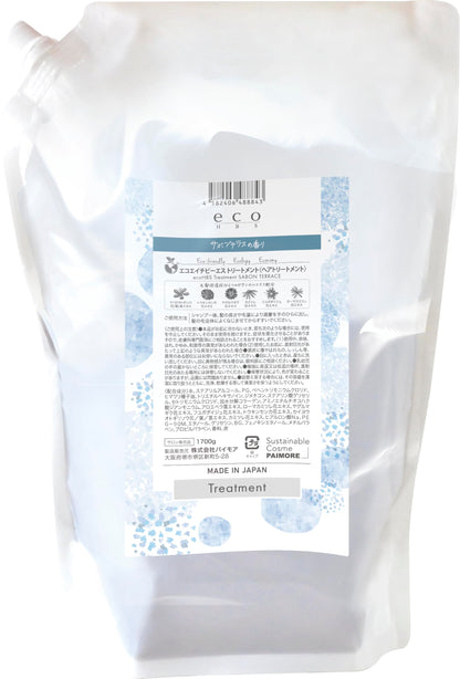 Paimore Eco HBS Treatment 1700g for Smooth and Shiny Hair
