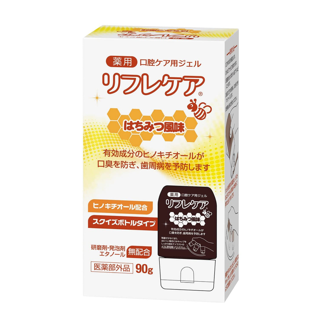 Bean Stalk Oral Care Gel Honey Flavor 90g for Daily Use